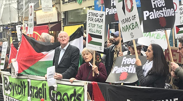 UK protesters 